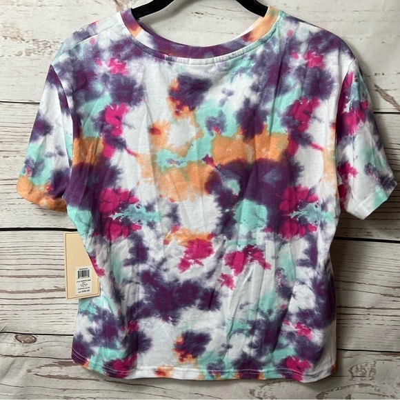 NWT BCBGeneration Tie-Dye Crop Tee - Picture 4 of 6